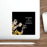Patience is Concentrated Strength Stickers
