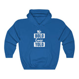 "We BOLO, cause YOLO" Unisex Heavy Blend™ Hooded Sweatshirt